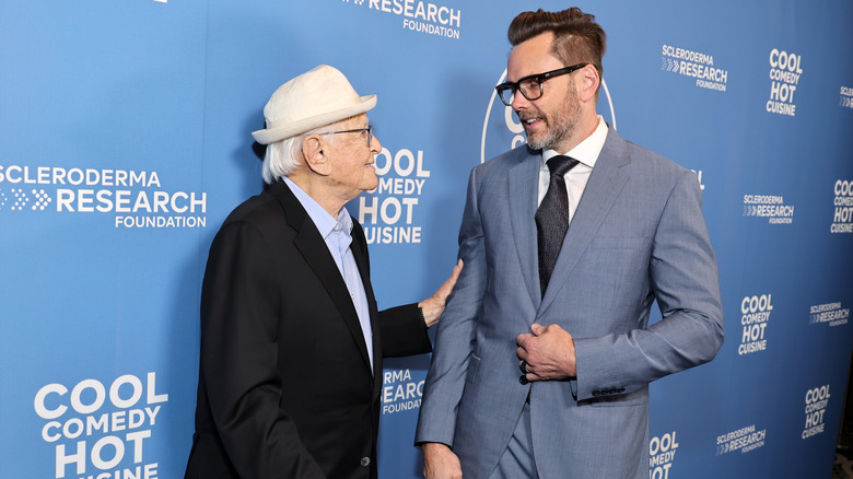 Norman Lear speaking to Joel McHale