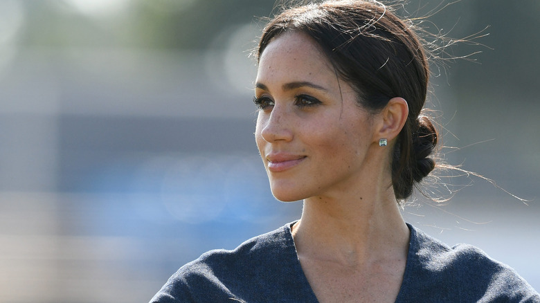 Meghan Markle smiling