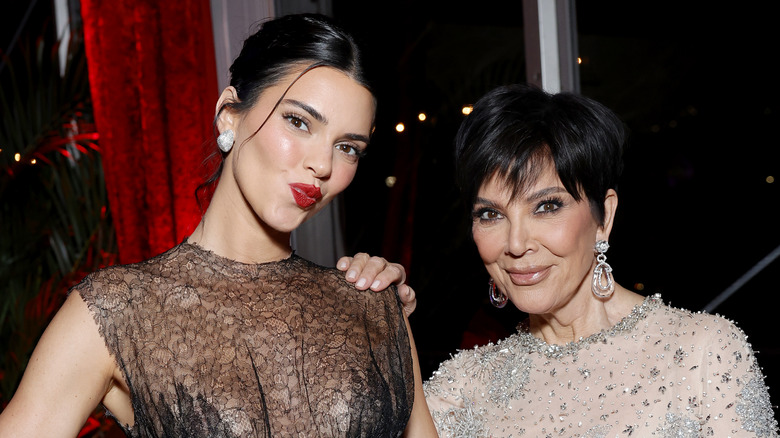 Kendall and Kris Jenner