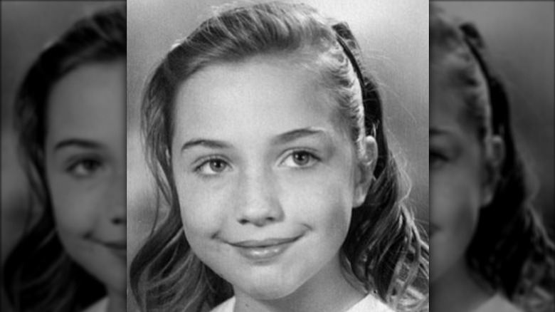 Hillary Clinton as a little girl