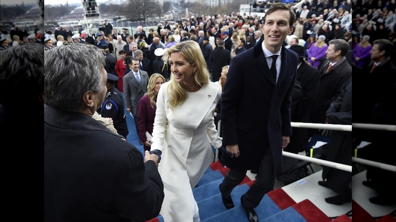 Ivanka and Jared Kushner at the inauguration