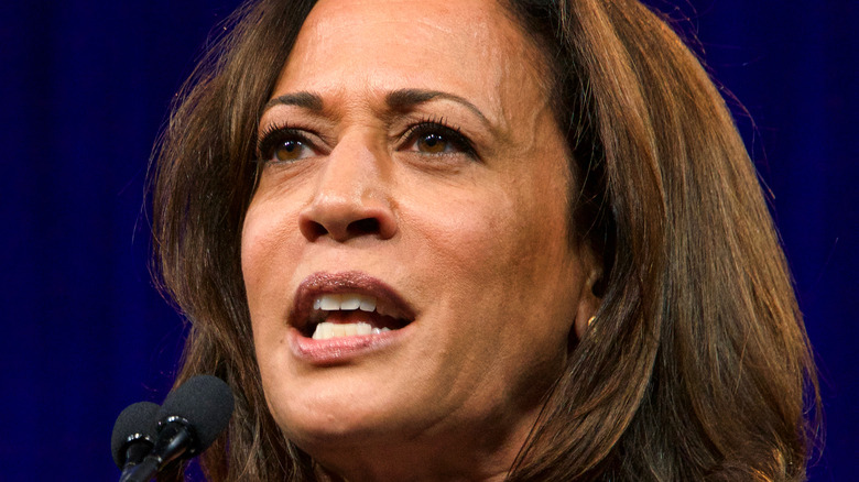 Vice President Kamala Harris speaking 