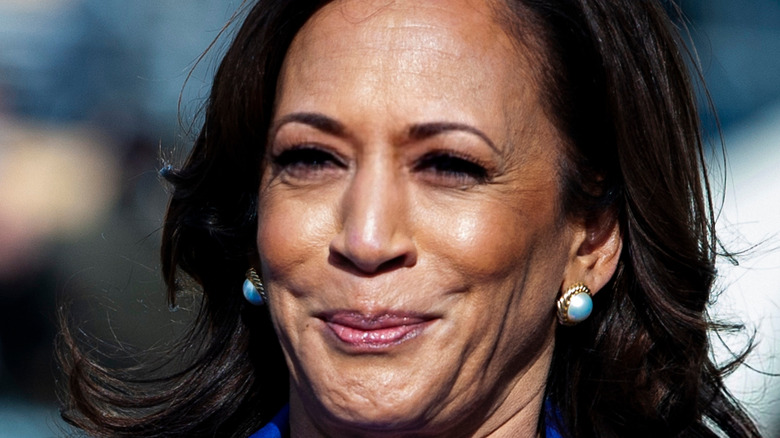 Vice President Kamala Harris smiling 