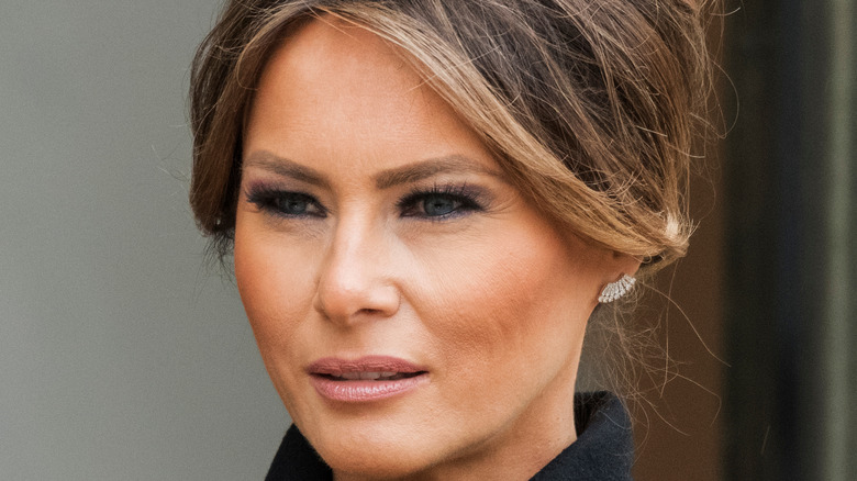 Melania Trump close up 