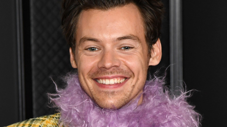 Harry Styles smiling