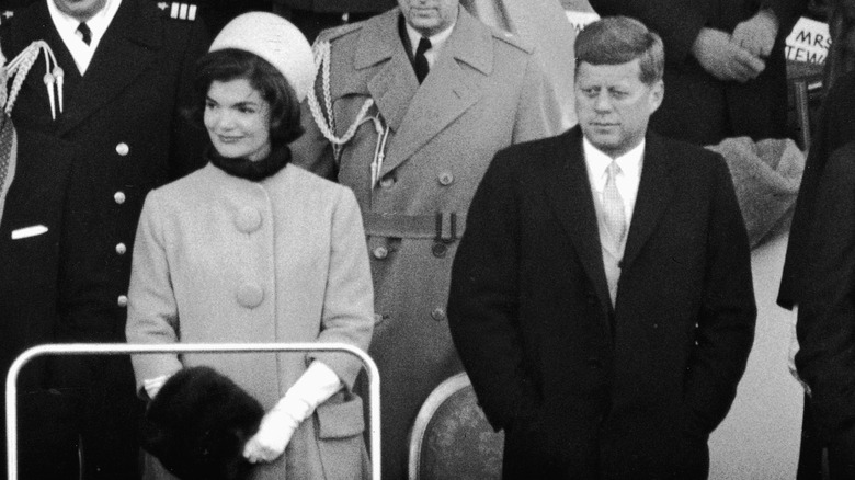 The Kennedys at the inauguration