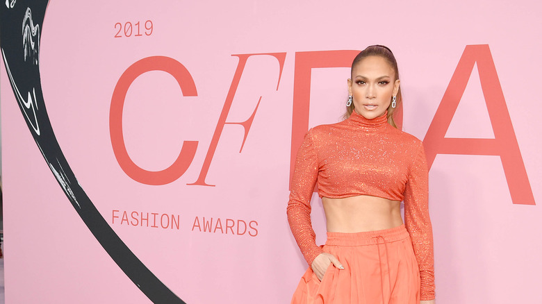 Jennifer Lopez at the 2019 CFDA Awards