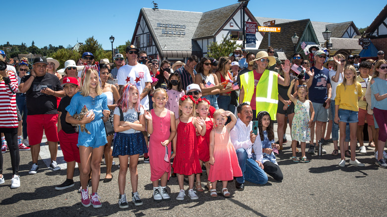 July 4th gathering in California