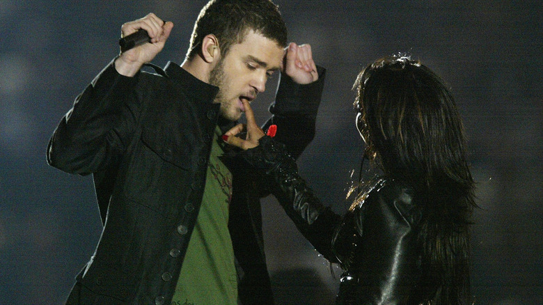 Justin Timberlake and Janet Jackson