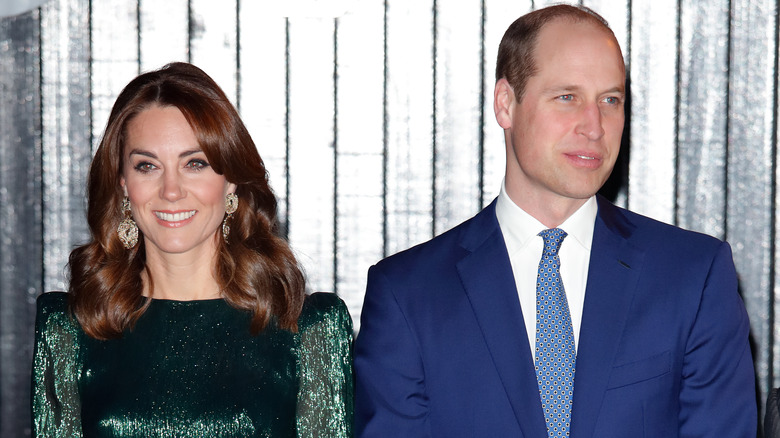 Kate Middleton and Prince William smile