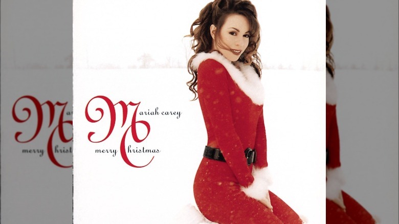 Album art for Mariah Carey's "Merry Christmas"