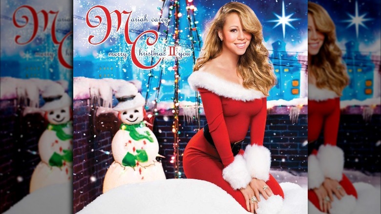 Album art for Mariah Carey's "Merry Christmas II You"