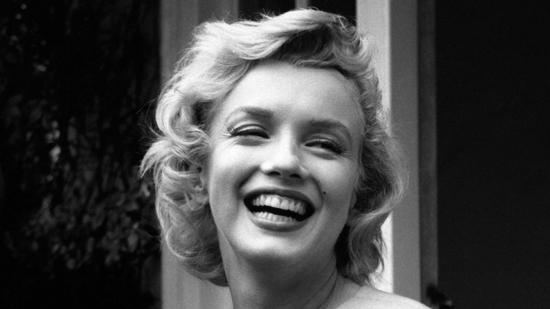 Marilyn Monroe smiling 