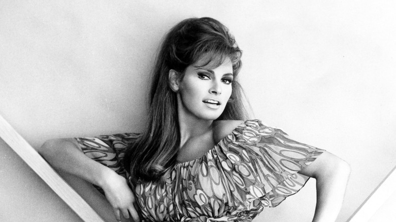 Raquel Welch posing 