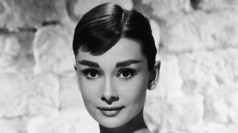 Audrey Hepburn smiling 