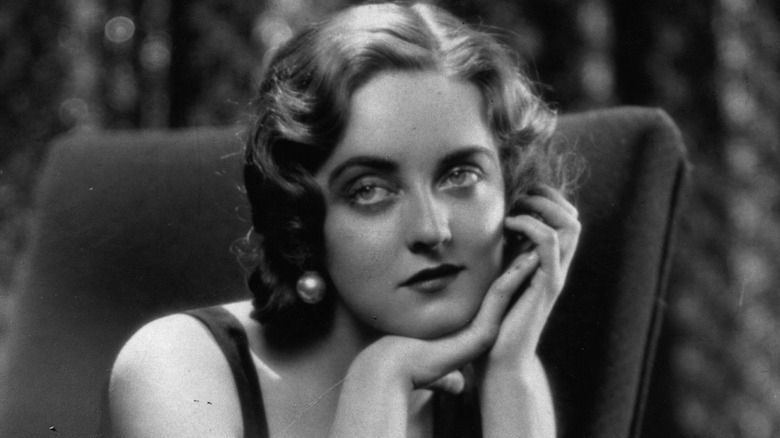 Bette Davis smoldering