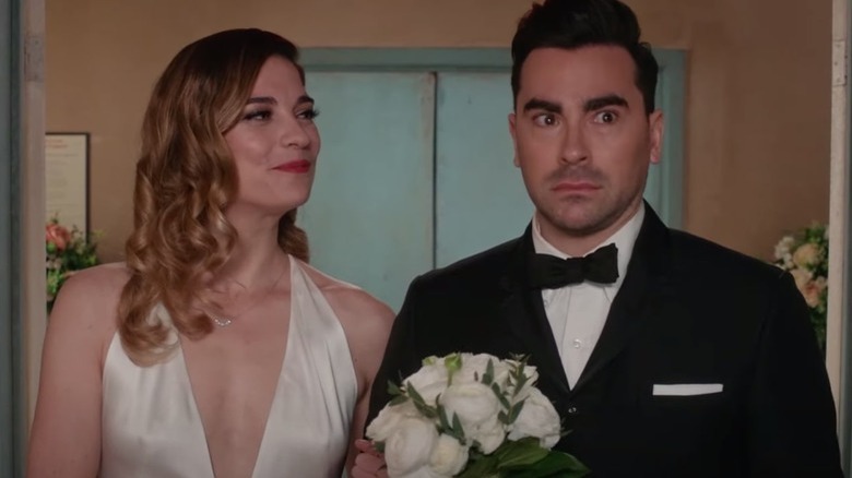 Annie Murphy and Dan Levy of Schitt's Creek.