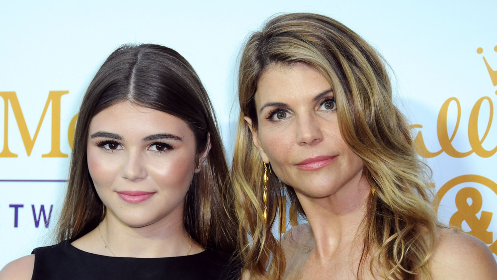 Olivia Jade Giannulli and Lori Loughlin at event