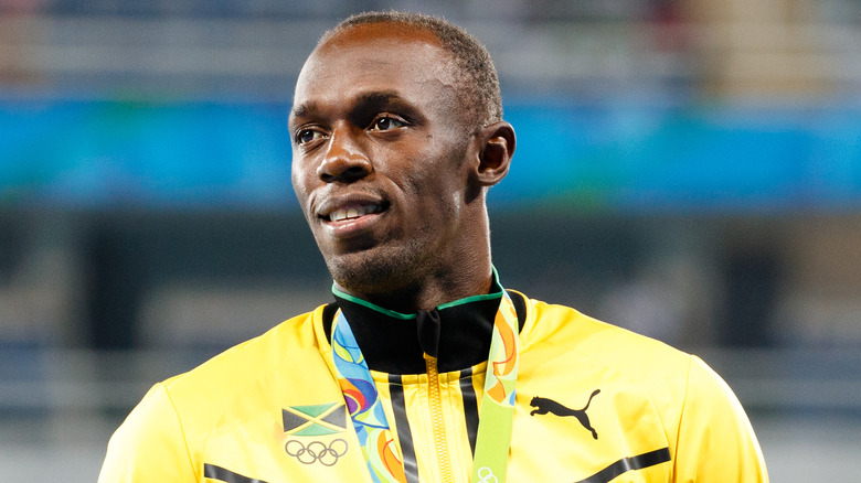 Usain Bolt at the 2016 Olympic games