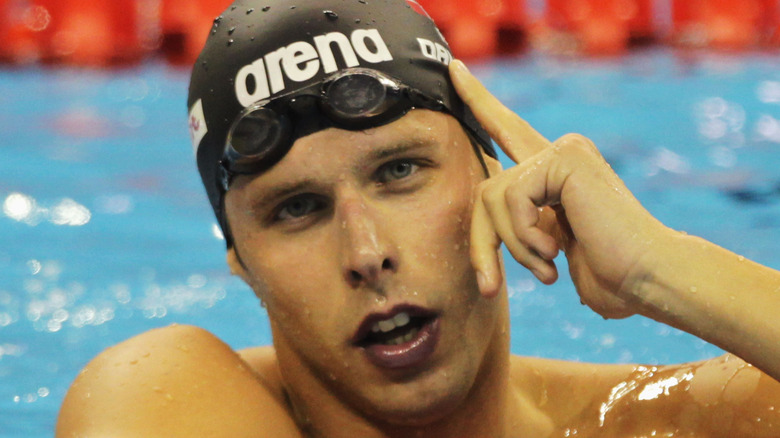 Alexander Dale Oen in pool