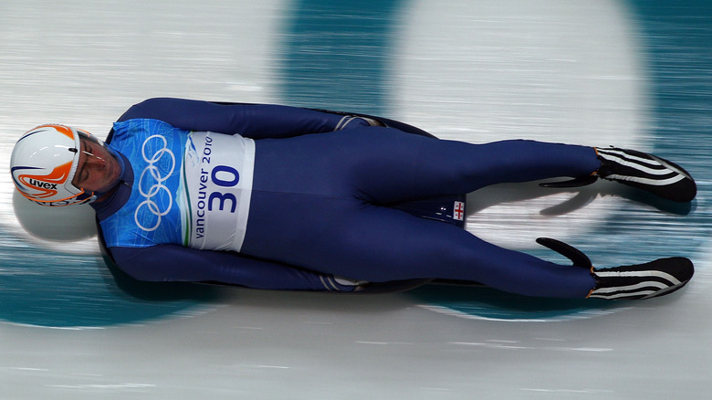 Nodar Kumaritashvili on luge run