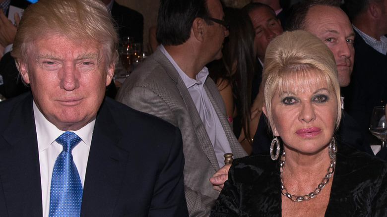 Donald and Ivana Trump 2014