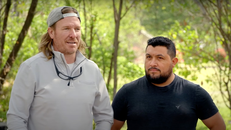 Shorty Sanchez with Chip Gaines