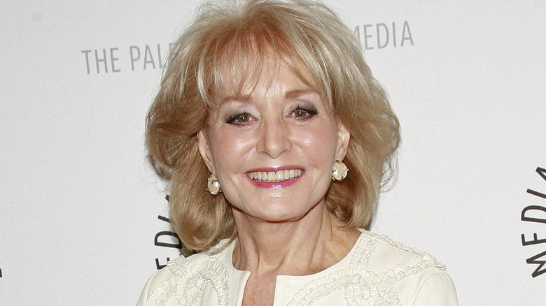 Barbara Walters smiling 