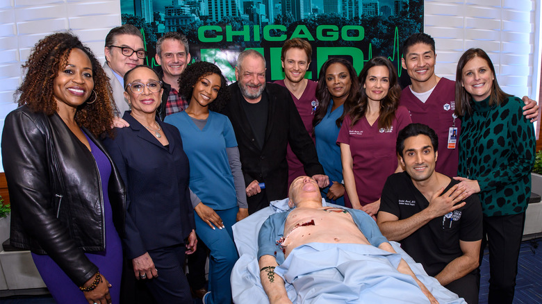 The cast of Chicago Med