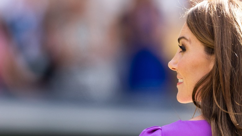 Kate Middleton side profile