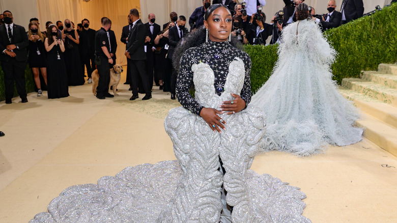 Simone Biles' met gala dress