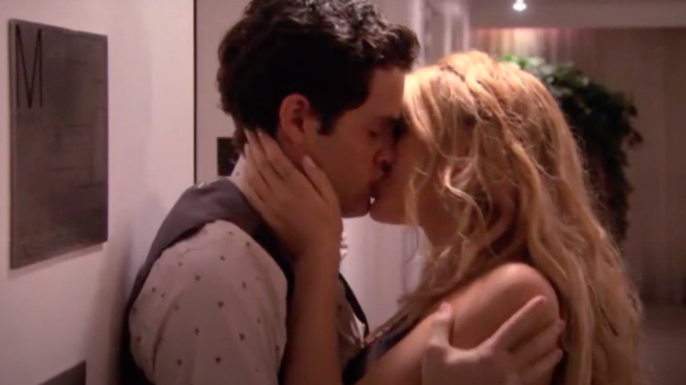 Penn Badgley and Blake Lively