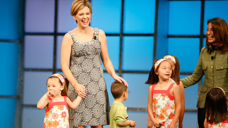 Kate Gosselin and children at Lincoln Center 2008