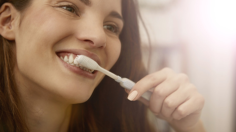 brushing teeth oral health