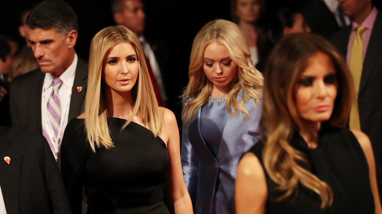 Melania and Ivanka Trump at an event 