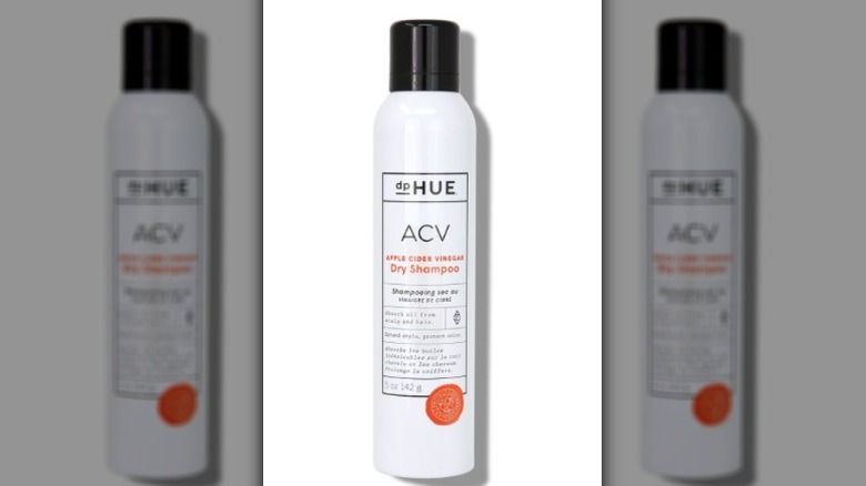 dpHUE dry shampoo bottle