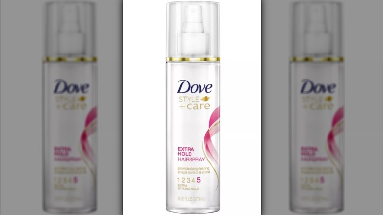 Dove hairspray