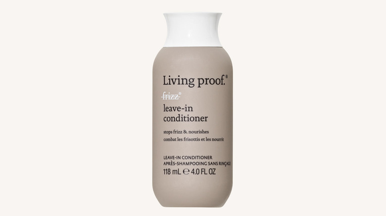 Living Proof leave in conditioner bottle