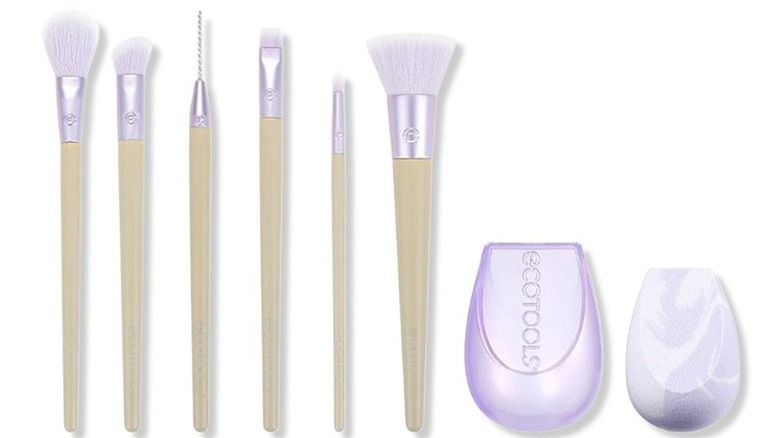 The full makeup brush set from EcoTools