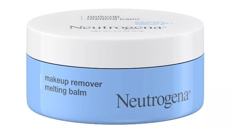 Container of Neutrogena makeup removing balm