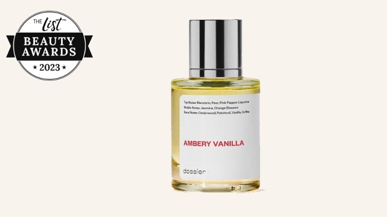 Ambery vanilla perfume