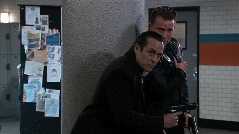 Sonny and Jason in a gunfight