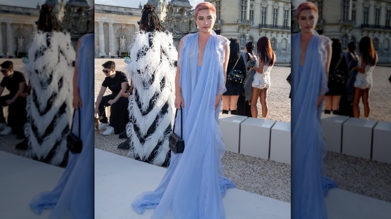 Florence Pugh posing