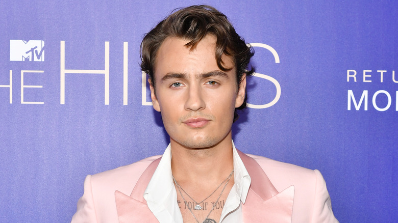 Pamela Anderson's son Brandon Thomas Lee at a premiere in 2019