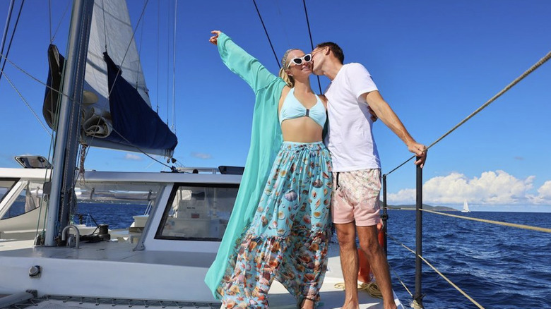 Paris Hilton and husband Carter Reum on honeymoon