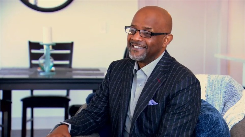 Pastor Cal Roberson sitting in his office