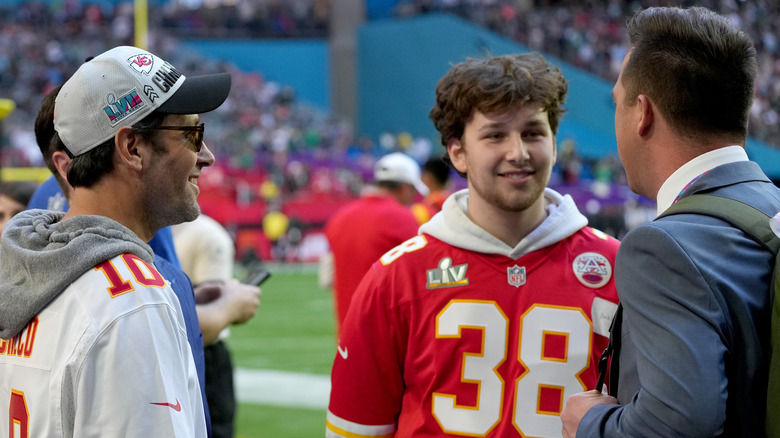 Jack Rudd at the Super Bowl