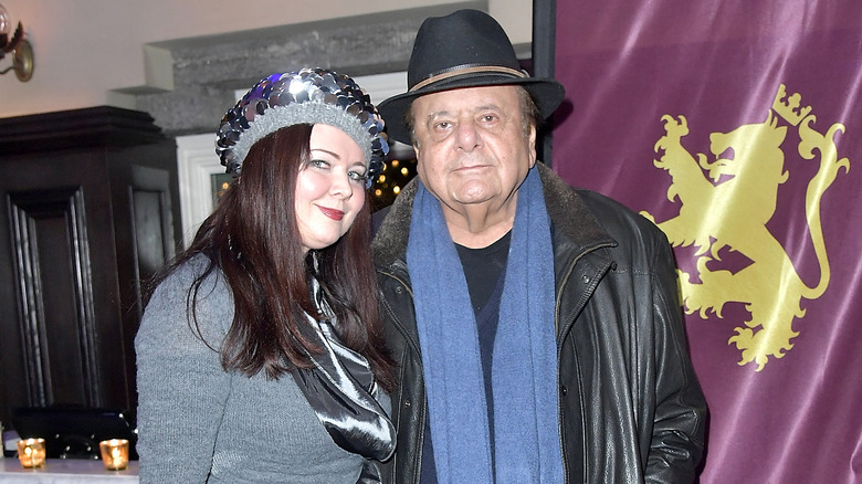 Paul Sorvino and Dee Dee Benkie posing 