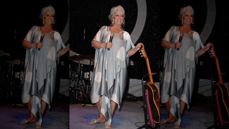 Paula Deen at a wine festival in 2013