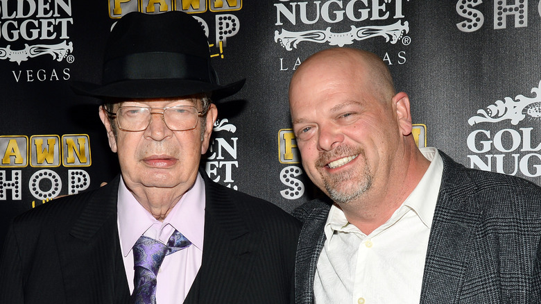 Richard Benjamin Harrison and Rick Harrison of "Pawn Stars"